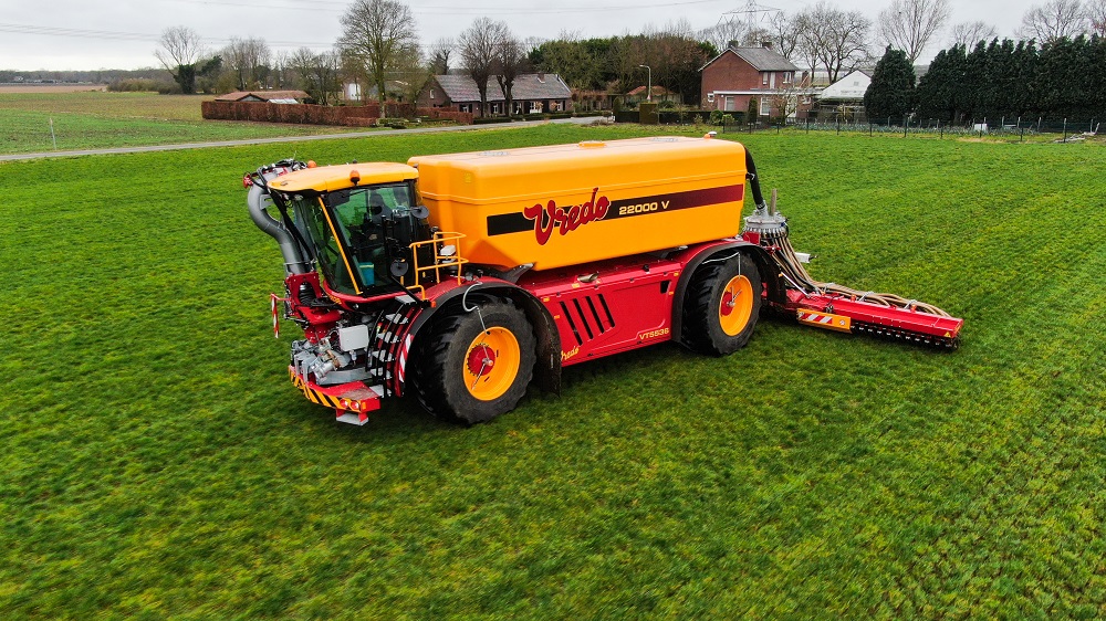 VT5536: Vredo introduceert nieuwe mestzelfrijder