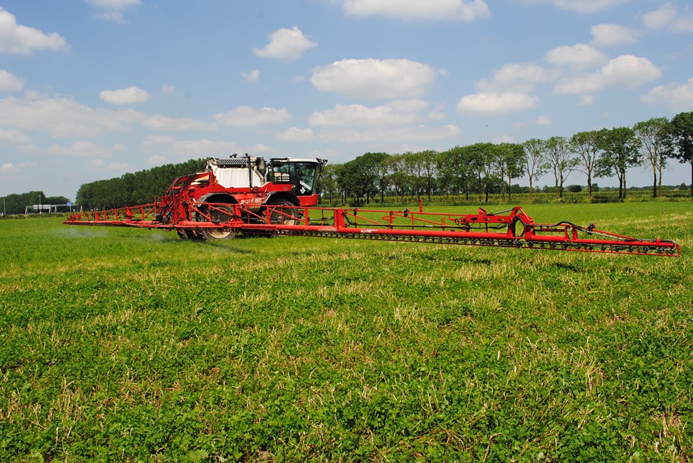 “Capaciteit is een groot voordeel ten opzichte van een spotsprayer”, aldus Gijs van der Woerd.