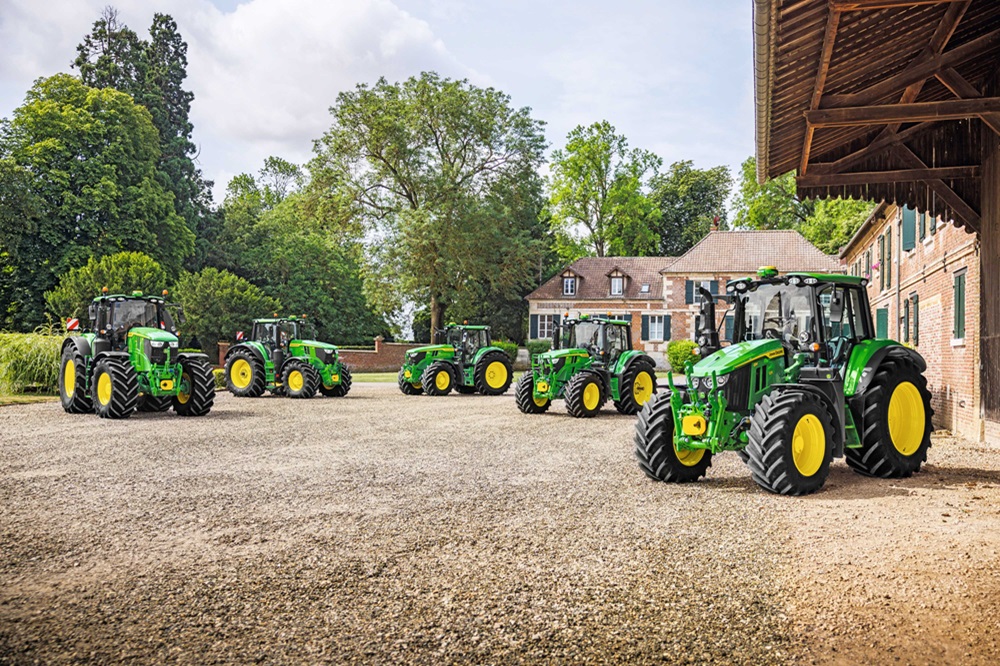 John Deere introduceert nieuwe 6m-trekkerserie