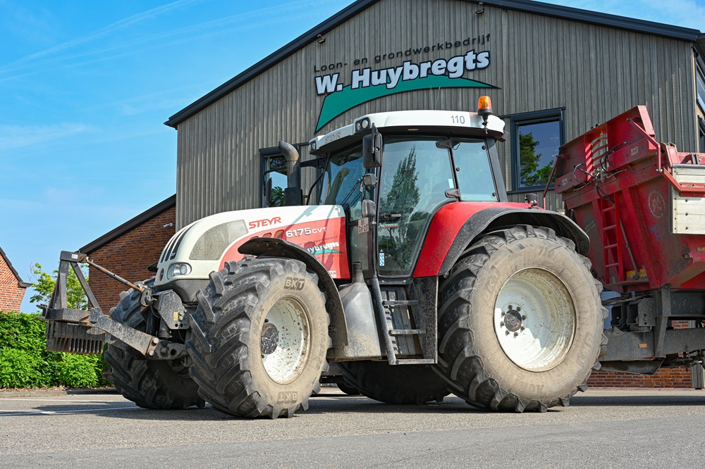 Steyr CVT 6175 van Huijbregts heeft betrouwbaarheid als troef