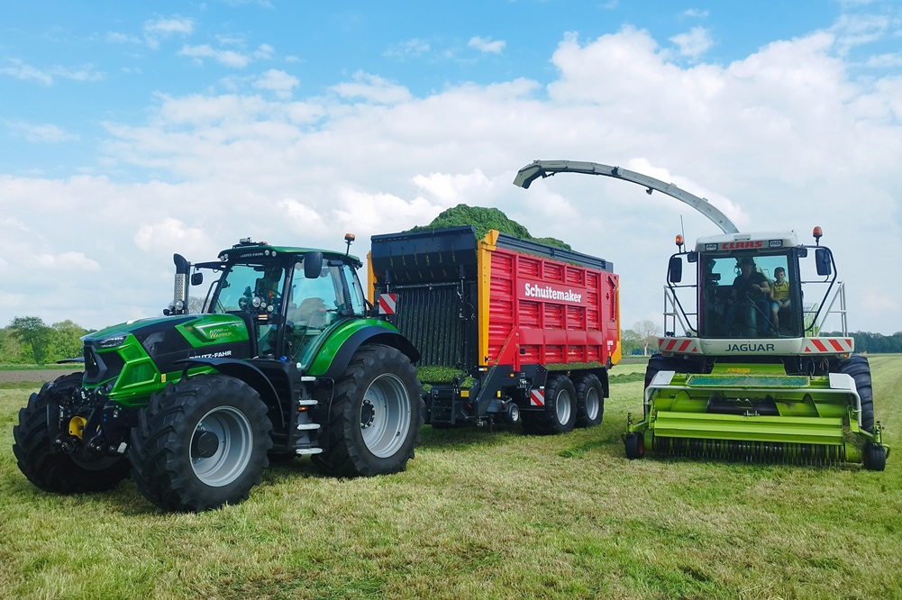 Deutz Fahr 6190 TTV Groene strijders in het groene goud