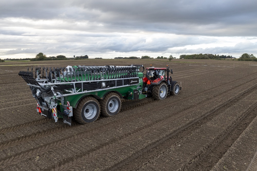 Samson Agro en Vredestein Tyres werken aan innovatieve bandentest voor drijfmesttanks