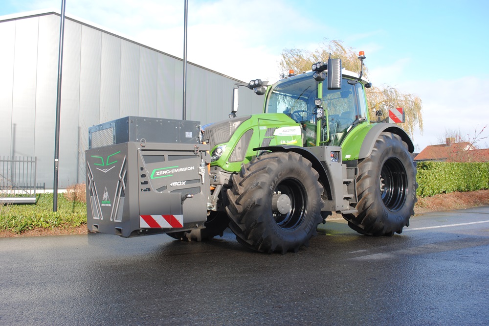 G.M. Damsteegt pioniert met elektrisch